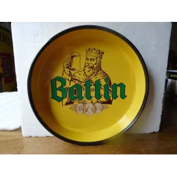 PLATEAU  BATTIN  EN TOLE  DIAMETRE 34CM