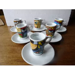 6 TASSES A CAFE CHAUVEA  LE MENELICK