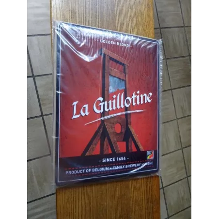 TOLE LA GUILLOTINE  39.50CM X29.50CM