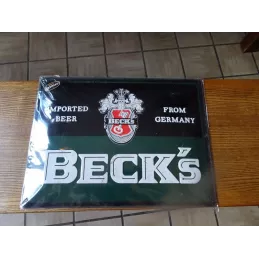 TOLE BECK'S 39.50CM X29.50CM