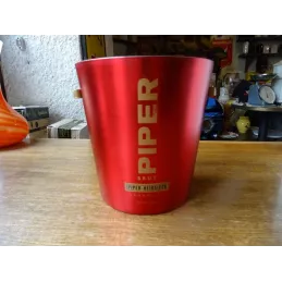 SEAU CHAMPAGNE PIPER  HEIDSIECK EN TOLE