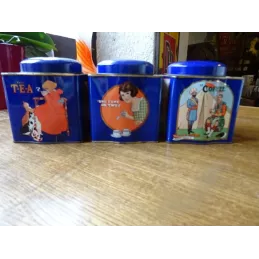 3 BOITES COFFEE  SUGAR   TEA