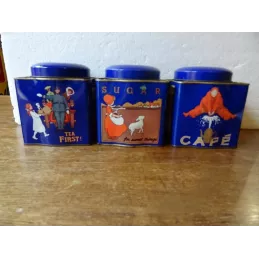 3 BOITES COFFEE  SUGAR   TEA