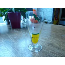 1 VERRE RICARD PERROQUET  HT 13.70CM