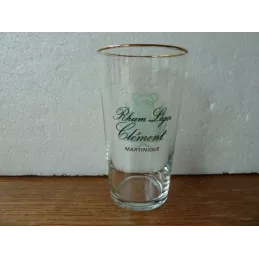1 VERRE RHUM CLEMENT  HT 11.80CM