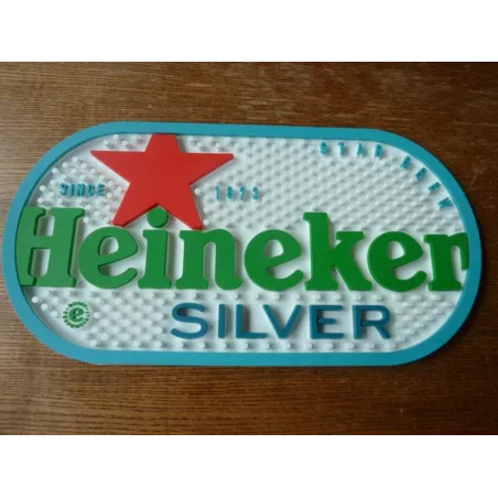 TAPIS EGOUTOIR  HEINEKEN  32CM X16.50CM
