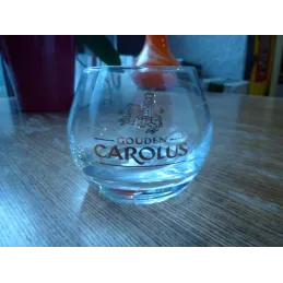 1 VERRE GOUDEN CAROLUS 15CL HT 7CM