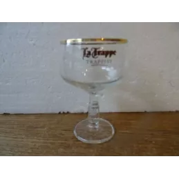 1 VERRE LA TRAPPE 15/20CLHT 12.40CM