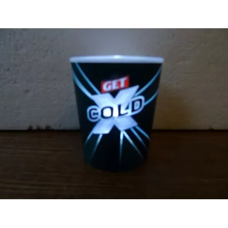 6 SHOOTERS  GET/GOLD  A LED  6CL HT 6.10CM