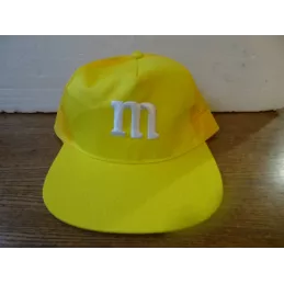 1 CASQUETTE M&M'S JAUNE