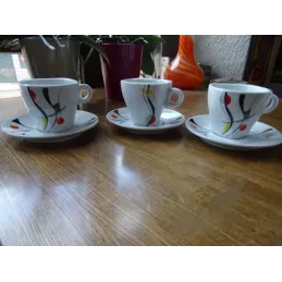 3 TASSES CHOCOLAT FOLLIET  22CL