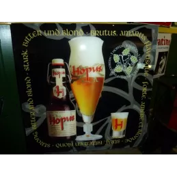 ENSEIGNE  HOPUS 49CM X49CM