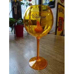 6 VERRES RHUM CLEMENT 50CL HT 22CM