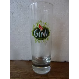 6 VERRES GINI  22CL HT.15.20CM