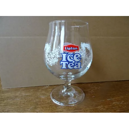 6 VERRES LIPTON ICE TEA  33CL COLLECTOR  HT 15CM