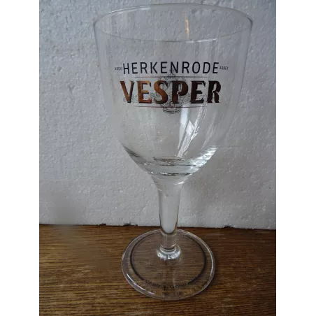 6 VERRES  VESPER HERKENRODE 33CL HT 18.80CM