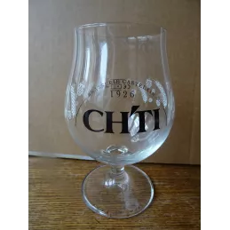 1 VERRE CH'TI BRASSERIE CASTELAIN 33CL  HT 15.20CM