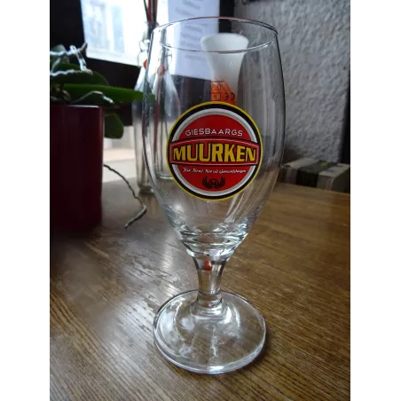 1 VERRE MUURKEN 33CL HT 18.20CM
