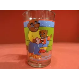 1 VERRE A MOUTARDE PETIT OURS BRUN 