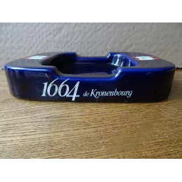 CENDRIER 1664 DE KRONENBOURG 24.50CM X18CM X4.50CM