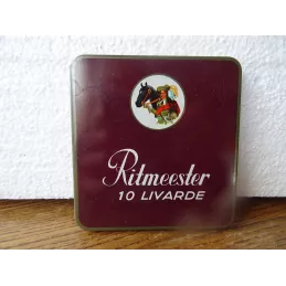 BOITE  CIGARES  RITMEESTER 10CM X9.50CM X1CM