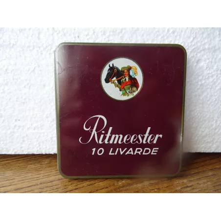 BOITE  CIGARES  RITMEESTER 10CM X9.50CM X1CM