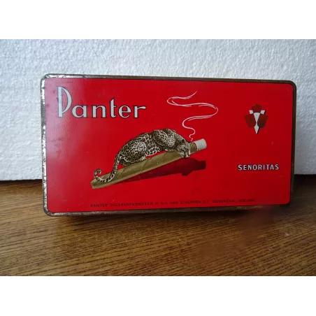 BOITE  CIGARES  PANTER  21CM X11CM X3.50CM