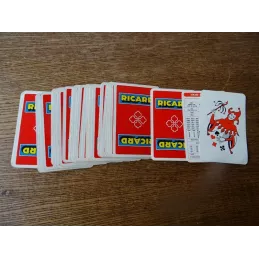 1 JEU DE 52 CARTES RICARD