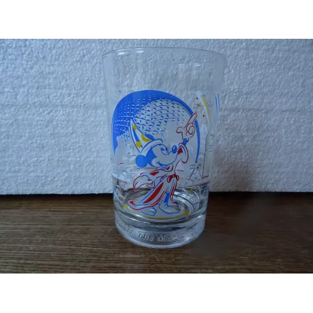 1 VERRE MICKEY  35/40CL HT 13CM 25 em ANNIVERSAIRE DE DISNEYLAND