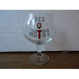 1 VERRE  REX ARTUS  33CL HT 16.40CM