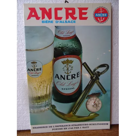 THERMOMETRE GLASSOID ANCRE  27.50CM X39.60CM