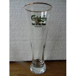 1 VERRE CARLSBERG  25CL  EURO 2004 PORTUGAL HT 20CM