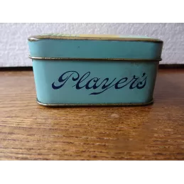 BOITE  CIGARETTES  PLAYERS NAVY CUT  12CM X8.20CMX4CM