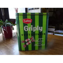 BOITE DE BONBONS LOLLY GRIPLY 22CM X 16.50CM HT 26CM