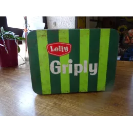 BOITE DE BONBONS LOLLY GRIPLY 22CM X 16.50CM HT 26CM