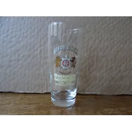 1 VERRE BIERE  RINCK 25CL HT 14.70CM  160 em ANNIVERSAIRE