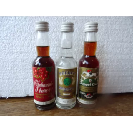 3 MIGNONETTES   JOHANNIS BEERE, DOPPEL-OXER ,WEIZENKORN