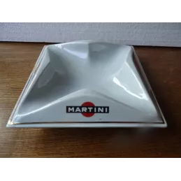 CENDRIER MARTINI  20.50CM X20.50CM