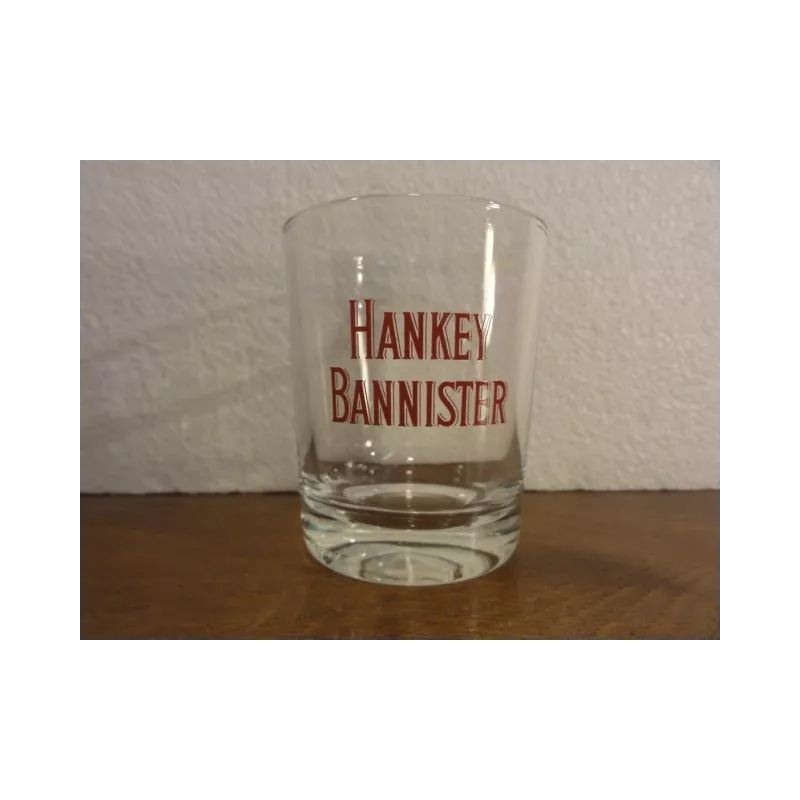 6 VERRES WHISKY  HANKEY BANNISTER