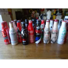 23 CANETTES  COCA-COLA  VIDES