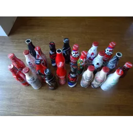 23 CANETTES  COCA-COLA  VIDES