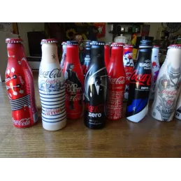 23 CANETTES  COCA-COLA  VIDES