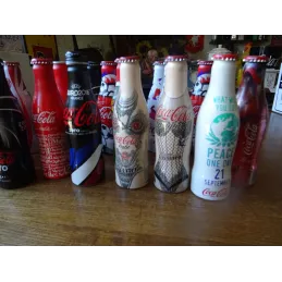 23 CANETTES  COCA-COLA  VIDES