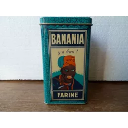 BOITE BANANIA  9.50CM X9.50CM HT 17.20CM