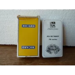 1 JEU DE TAROT RICARD