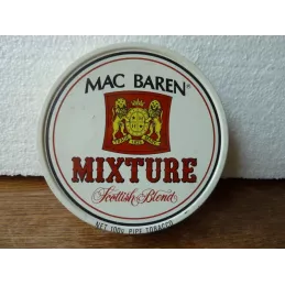 BOITE  TABAC MAC BAREN  MIXTURE  POUR PIPE