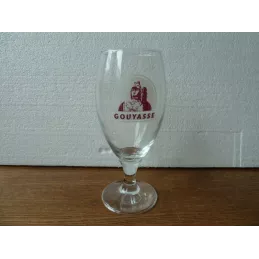 1 VERRE GOUYASSE 33CL HT.19.40CM