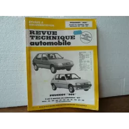 REVUE TECHNIQUE AUTOMOBILE PEUGEOT  205