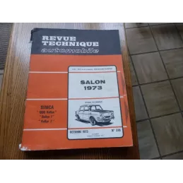 REVUE TECHNIQUE AUTOMOBILE 1000 RALLYE  RALLYE 1  RALLYE 2 SALON 73