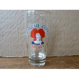 1 VERRE FRANCHE -COMTE  ALSACE  25CL HT 14.20CM